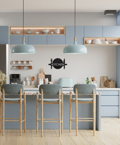 Kitchen Plate Custom Metal Sign