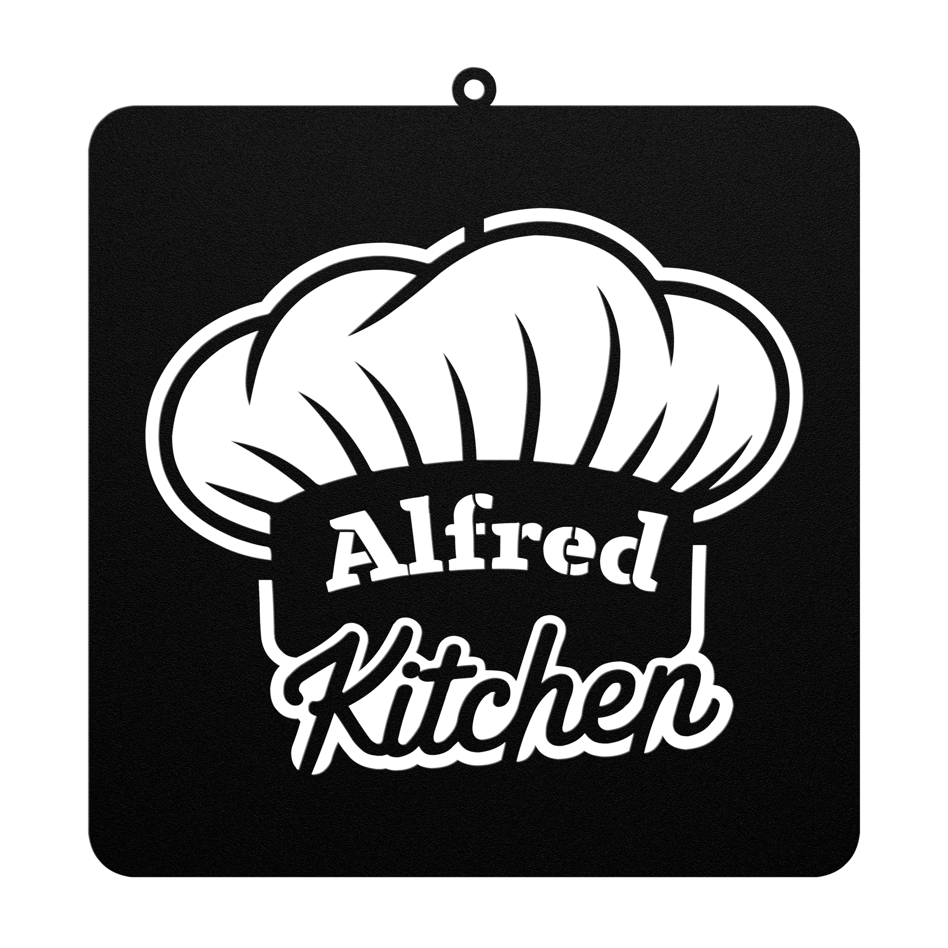 Custom_Chefs_Hat_Metal_Sign_Black_Transparent_Mockup.png