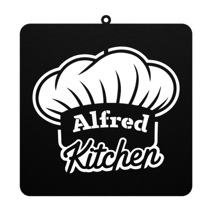 Custom_Chefs_Hat_Metal_Sign_Black_Transparent_Mockup.png