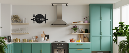 Kitchen Plate Custom Metal Sign